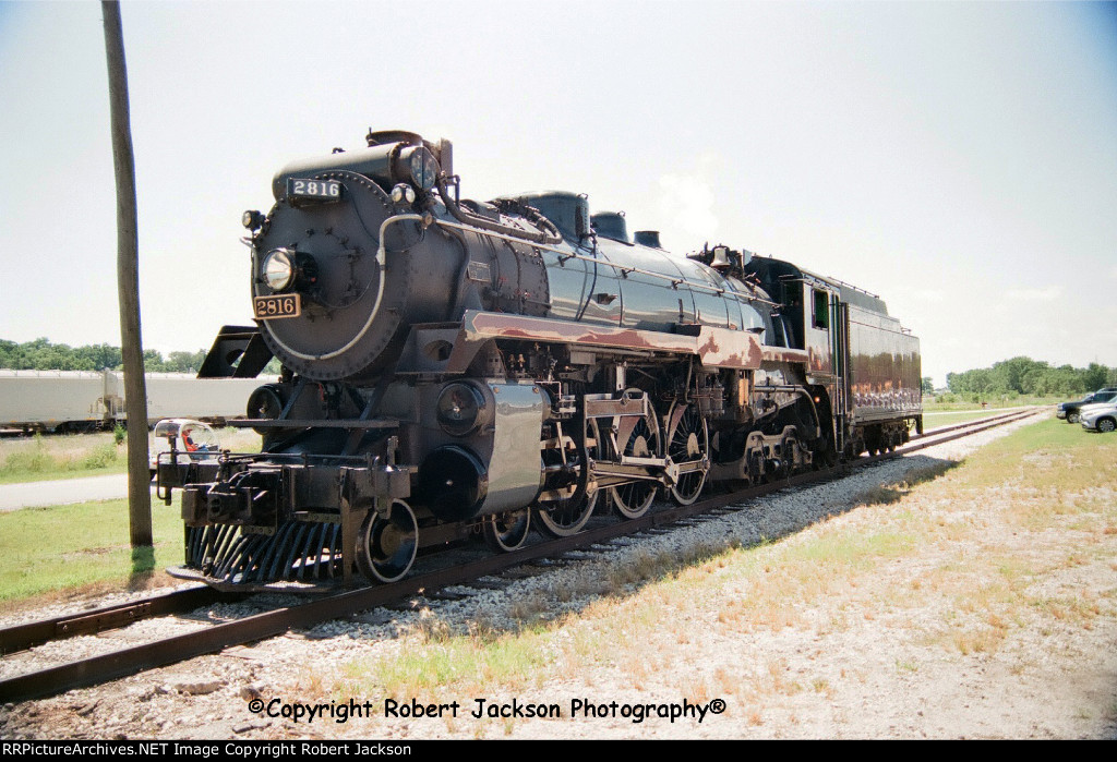 CP 2816 steam!